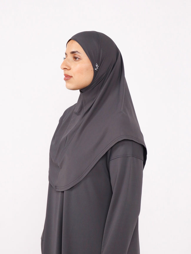MF Sports Hijab - Dark Grey