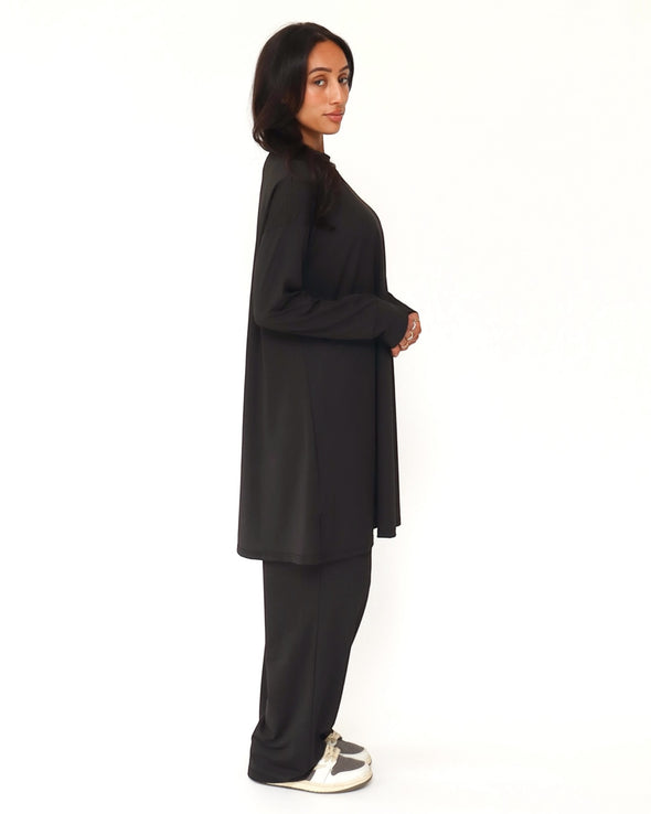 Modest Sports Shirt - Shortline - Black