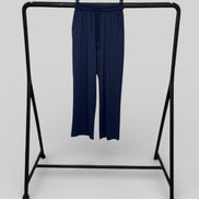 Wide Joggers - Navy Blue