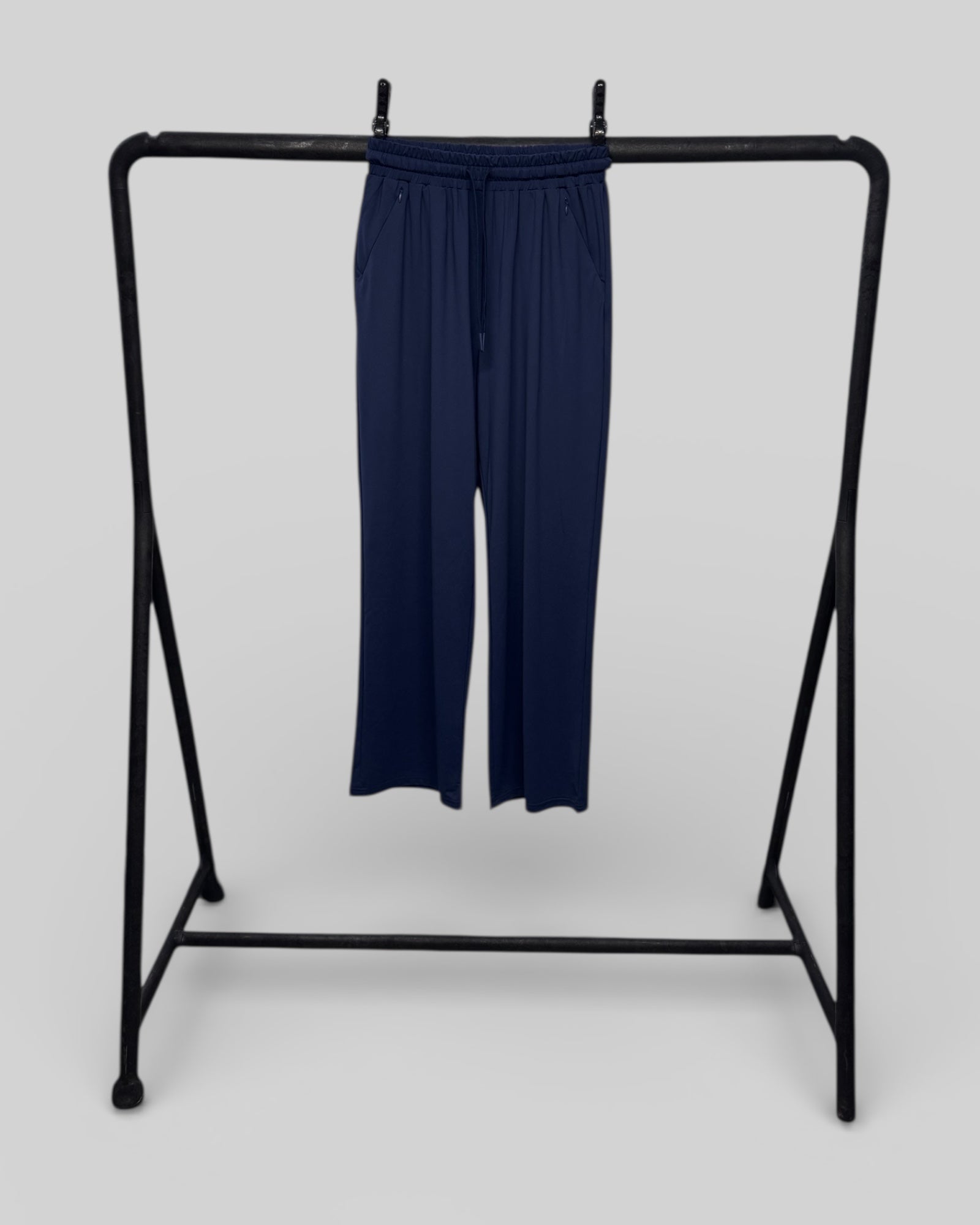 Wide Joggers - Navy Blue