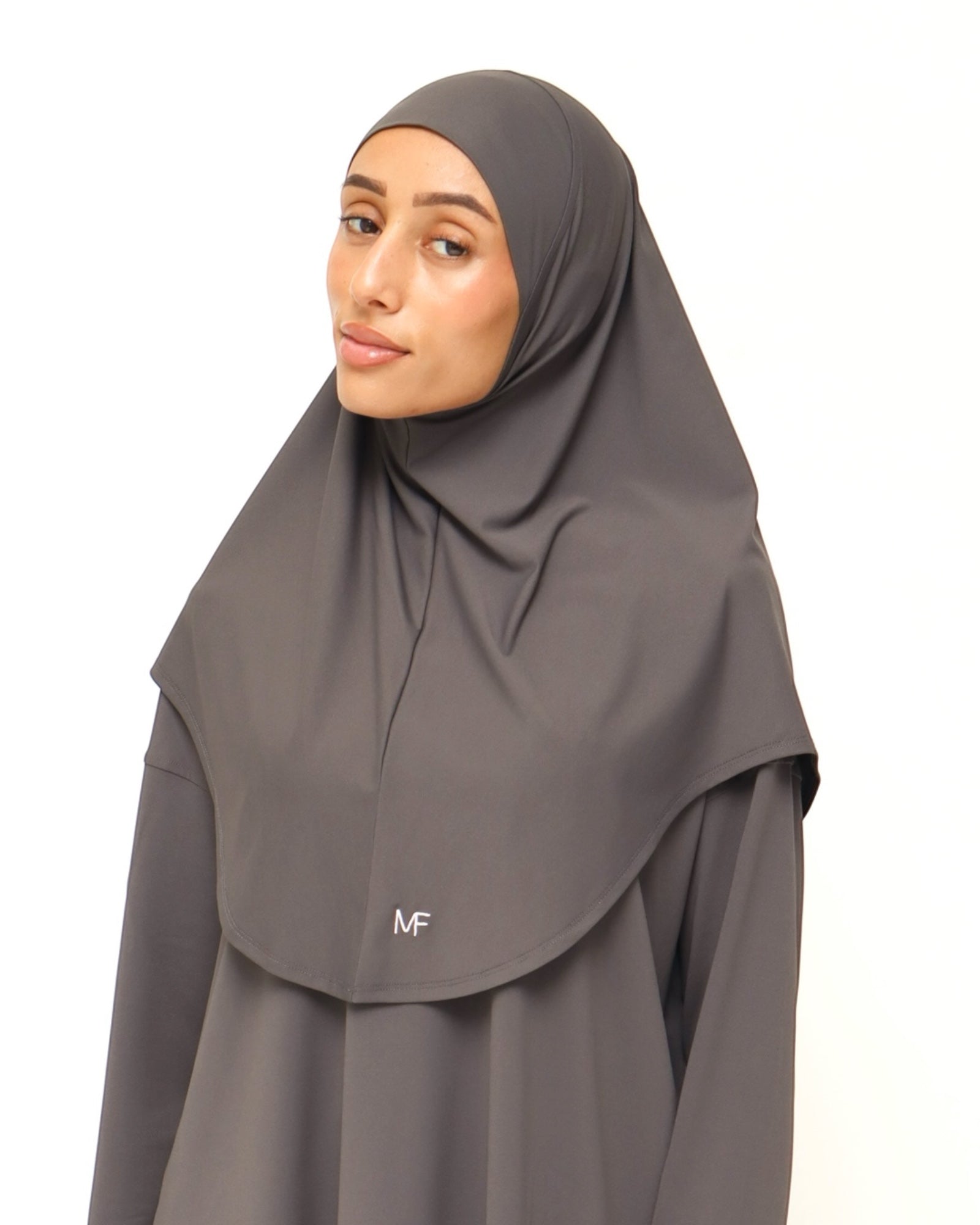 Sports Hijab - Dark Grey
