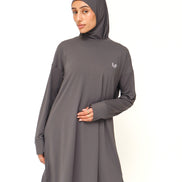 Sports Hijab - Dark Grey