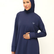 Sports Hijab - Navy Blue