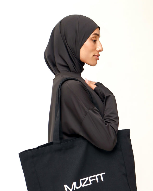 Sports Hijab - Black