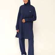 Modest Sports Shirt - Shortline - Navy Blue