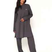 Modest Sports Shirt - Shortline - Dark Grey