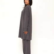 Modest Sports Shirt - Shortline - Dark Grey