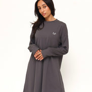 Modest Sports Shirt - Shortline - Dark Grey