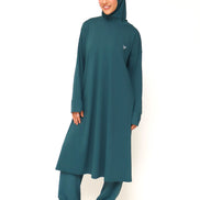 Modest Sports Shirt - Longline - Teal