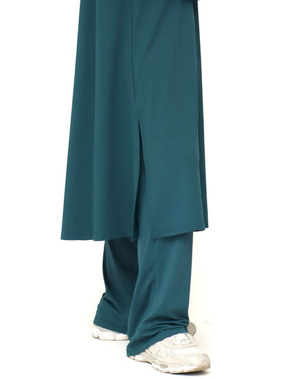 Modest Sports Shirt - Longline - Teal