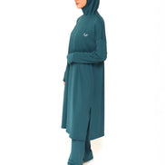 Modest Sports Shirt - Longline - Teal