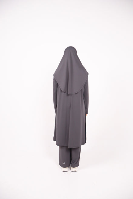 MF Sports Hijab - Dark Grey