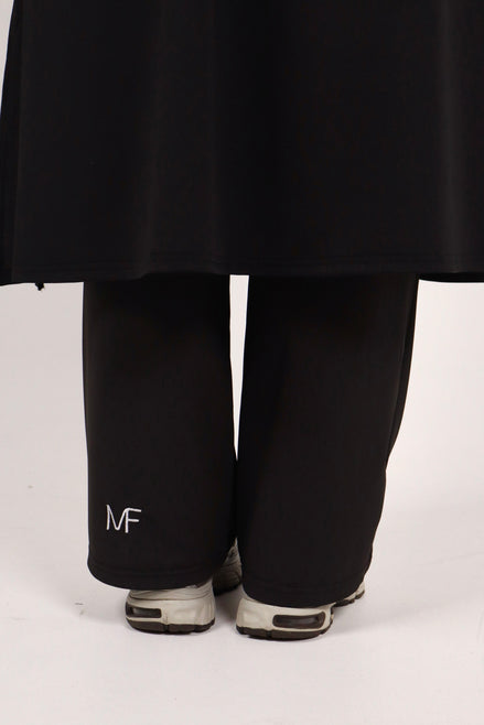 Wide Joggers - Black