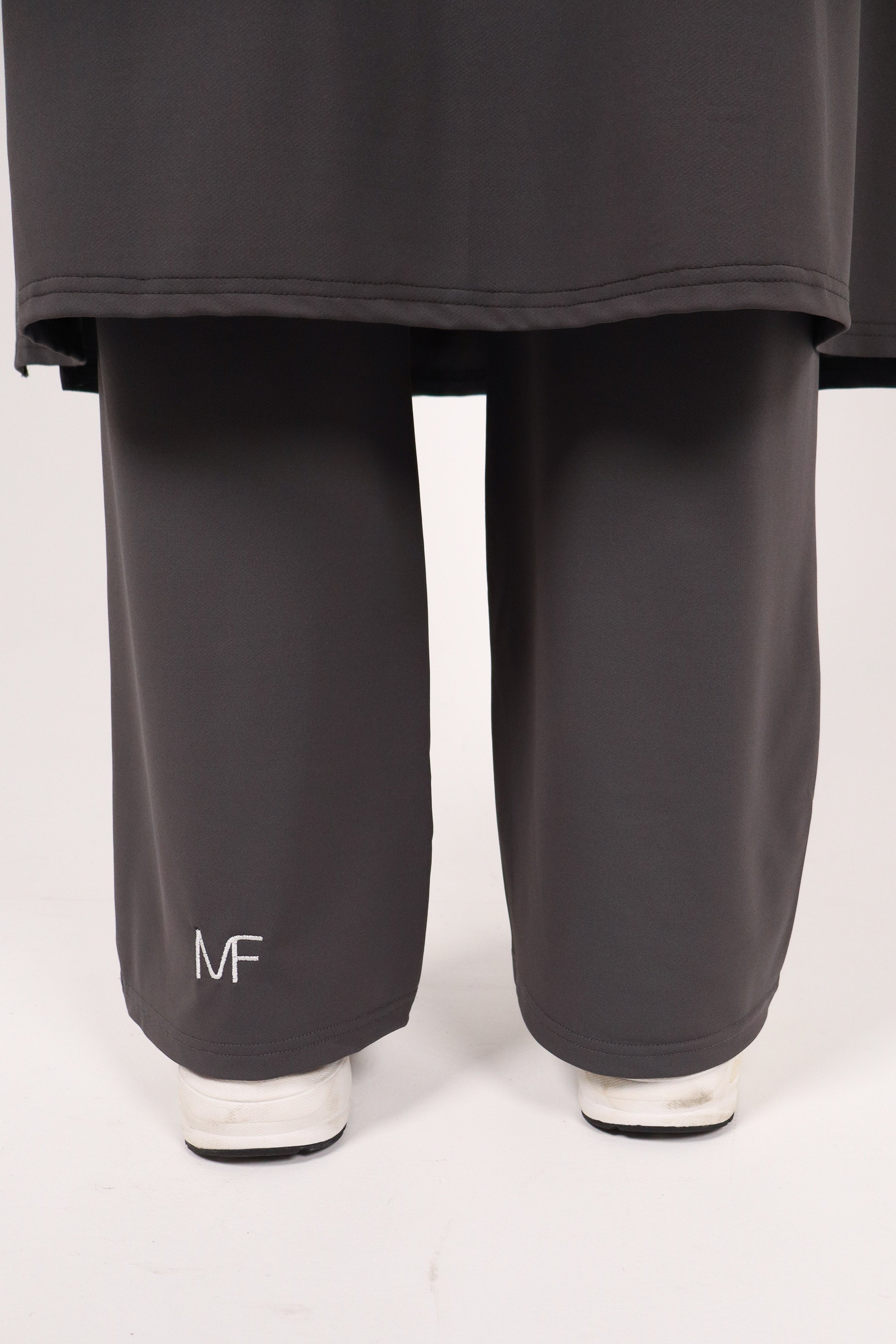 Wide Joggers - Dark Grey