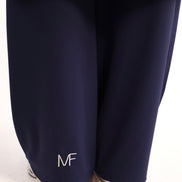 Wide Joggers - Navy Blue